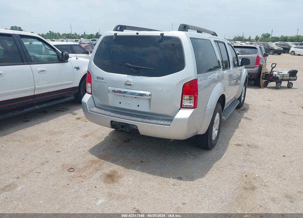 2009 NISSAN PATHFINDER S VIN: 5N1AR18U19C603604