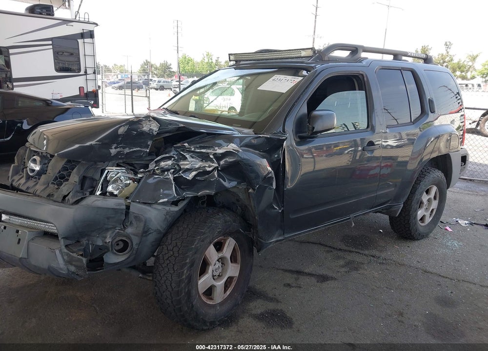 2007 NISSAN XTERRA X VIN: 5N1AN08U37C534935