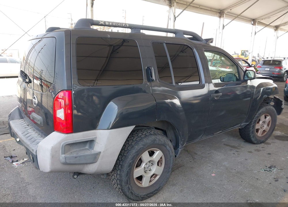 2007 NISSAN XTERRA X VIN: 5N1AN08U37C534935