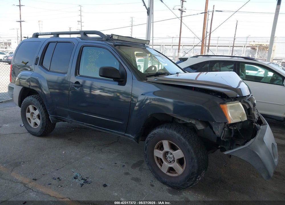 2007 NISSAN XTERRA X VIN: 5N1AN08U37C534935