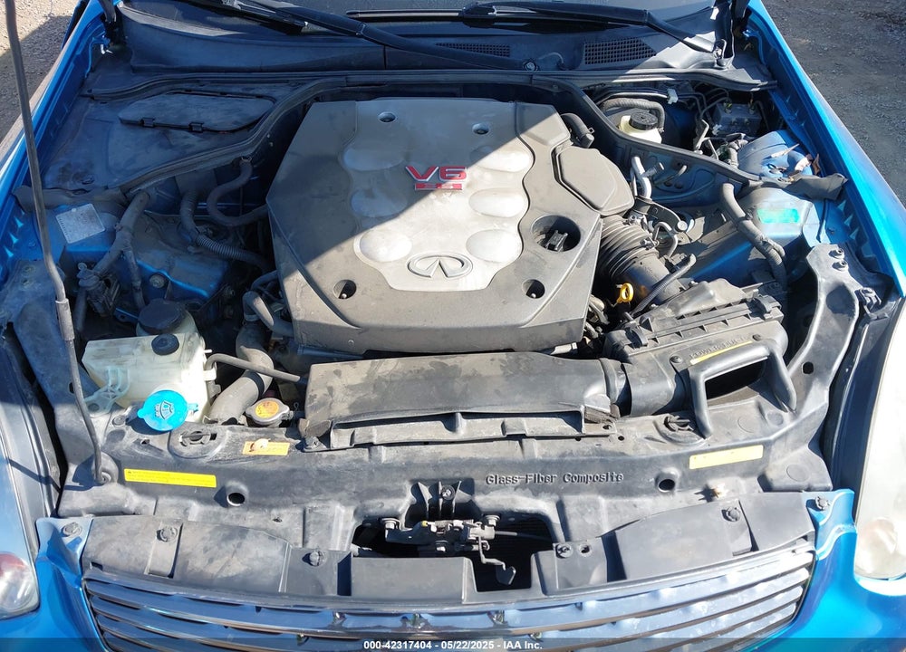 2003 INFINITI G35 BASE W/LEATHER VIN: JNKCV54E03M216170