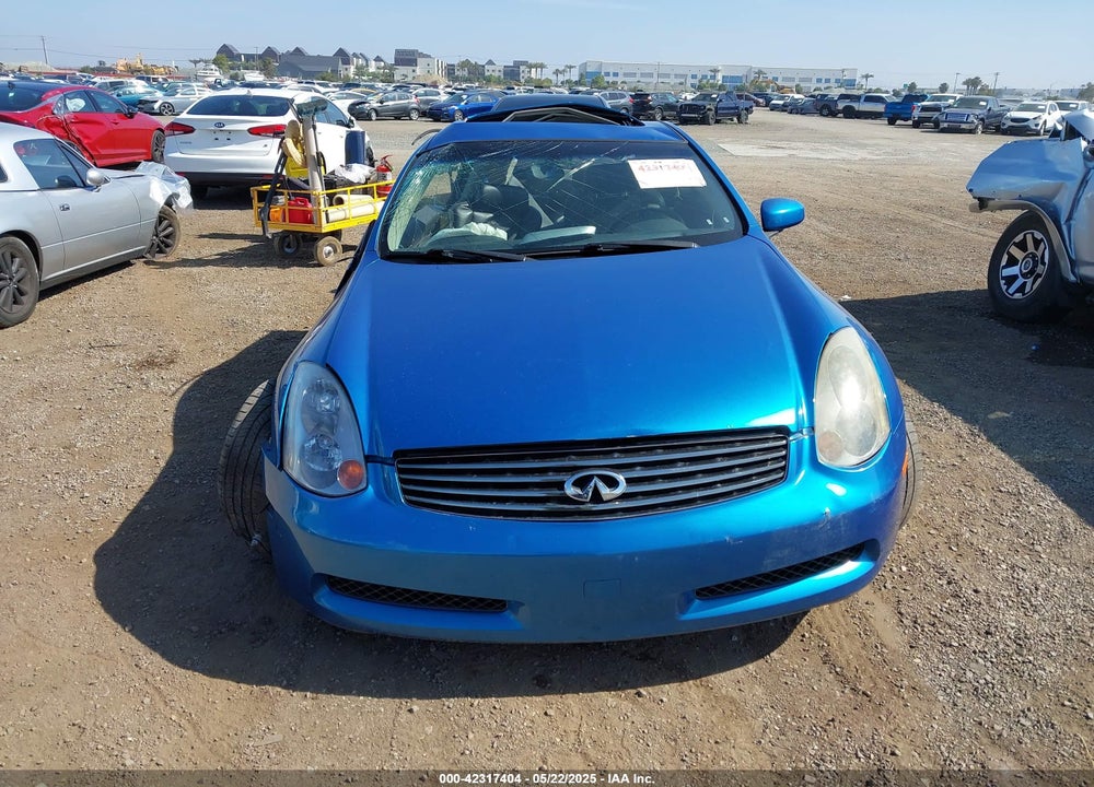 2003 INFINITI G35 BASE W/LEATHER VIN: JNKCV54E03M216170