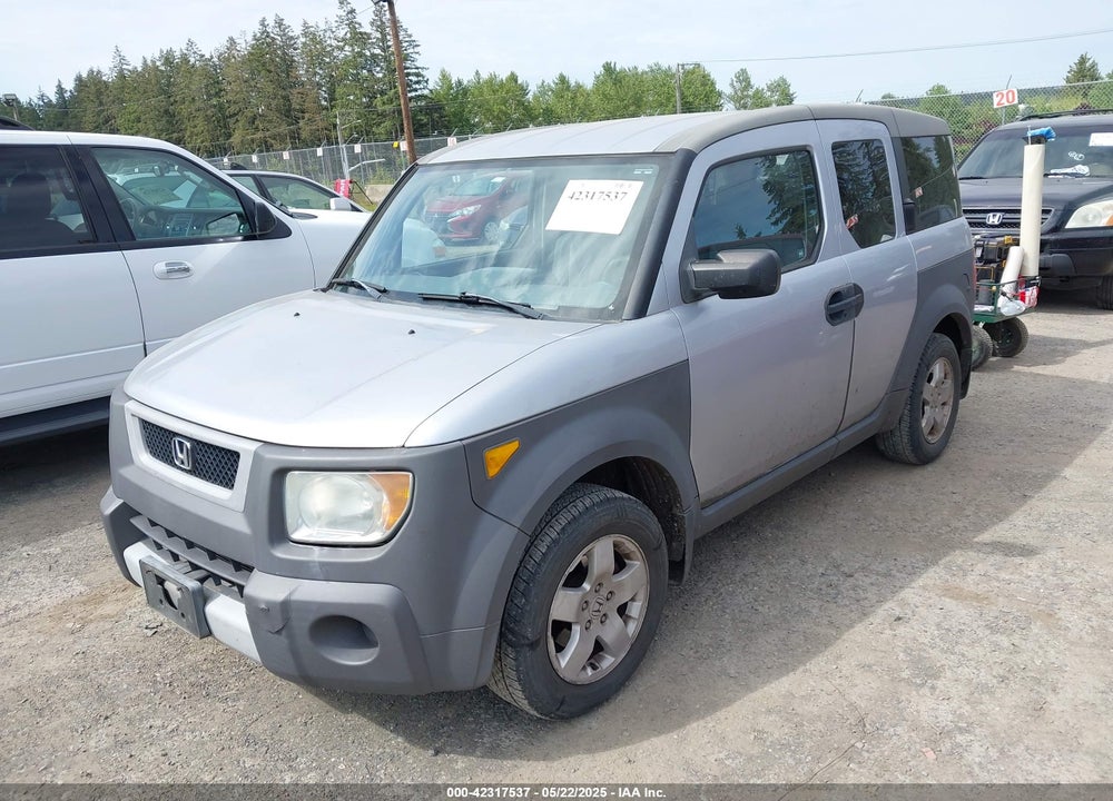 2004 HONDA ELEMENT EX VIN: 5J6YH28594L003646