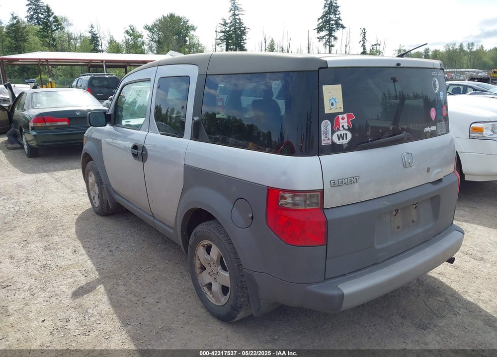 2004 HONDA ELEMENT EX VIN: 5J6YH28594L003646