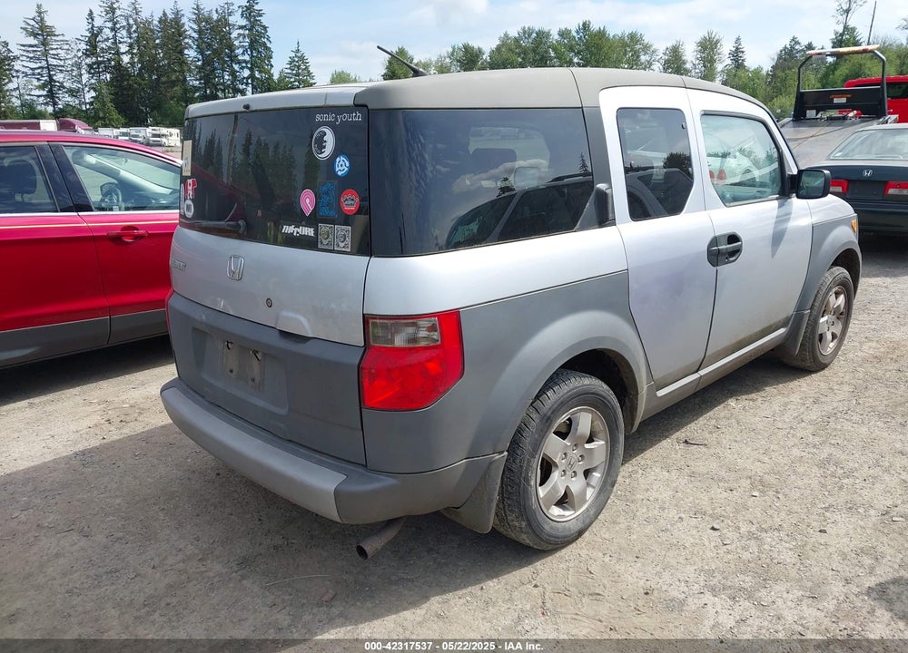 2004 HONDA ELEMENT EX VIN: 5J6YH28594L003646