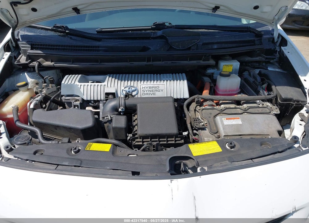 2012 TOYOTA PRIUS THREE VIN: JTDKN3DU7C5393057