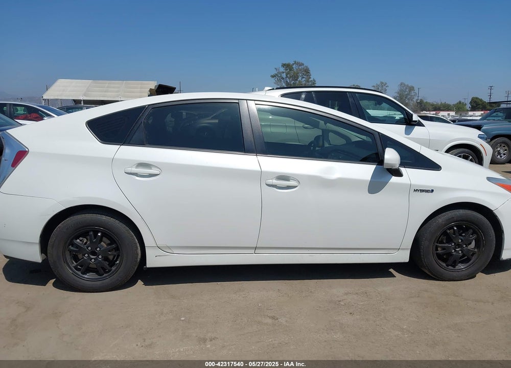 2012 TOYOTA PRIUS THREE VIN: JTDKN3DU7C5393057