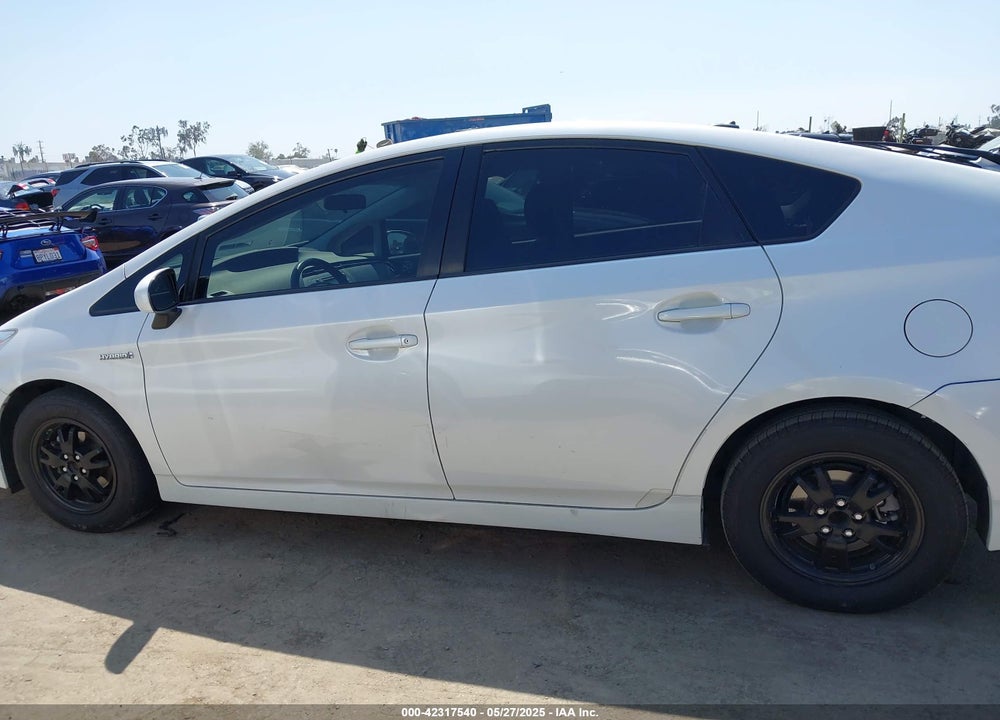 2012 TOYOTA PRIUS THREE VIN: JTDKN3DU7C5393057