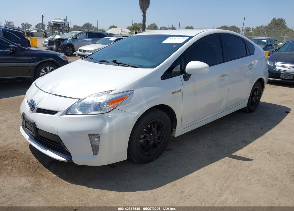 2012 TOYOTA PRIUS THREE VIN: JTDKN3DU7C5393057