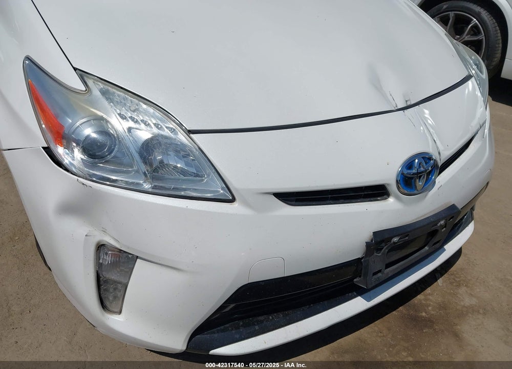 2012 TOYOTA PRIUS THREE VIN: JTDKN3DU7C5393057