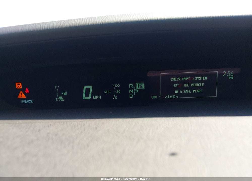 2012 TOYOTA PRIUS THREE VIN: JTDKN3DU7C5393057