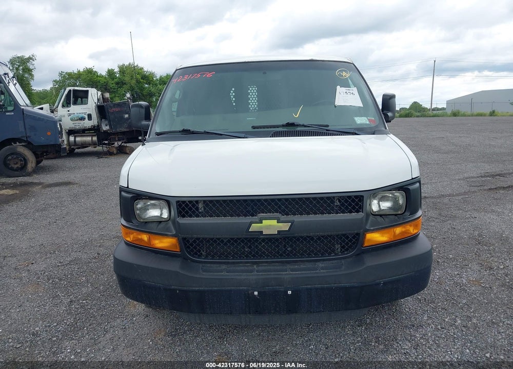 2011 CHEVROLET EXPRESS 2500 WORK VAN VIN: 1GCWGFCA5B1169828