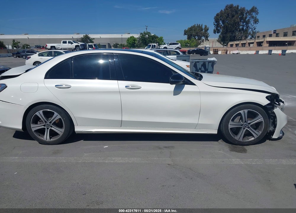 2018 MERCEDES-BENZ C 300 VIN: WDDWF4JB4JR410772