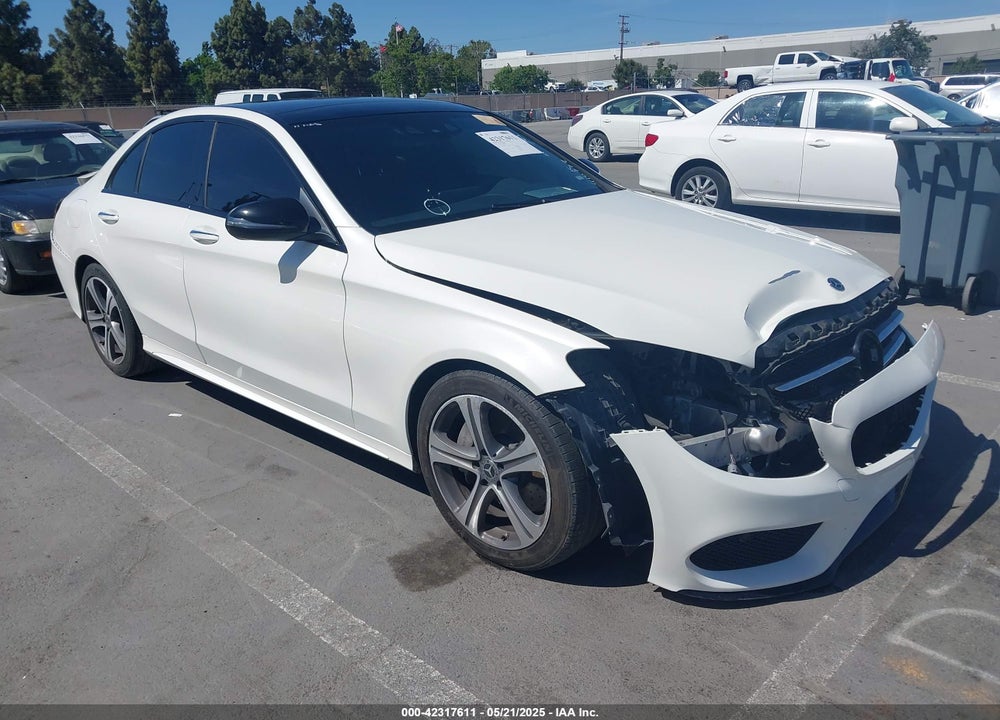 2018 MERCEDES-BENZ C 300 VIN: WDDWF4JB4JR410772