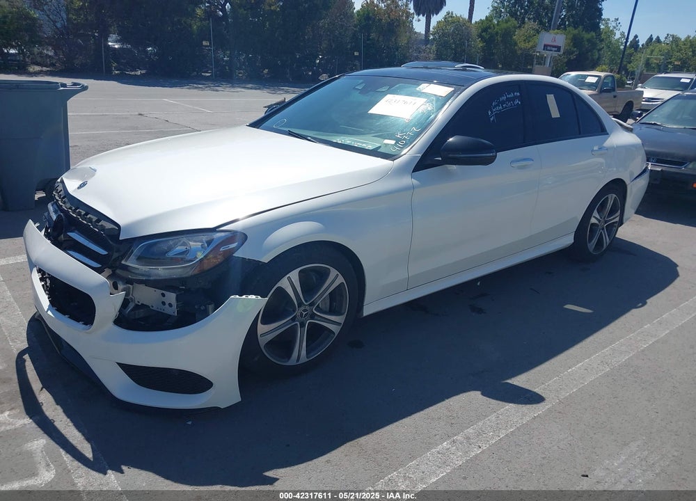2018 MERCEDES-BENZ C 300 VIN: WDDWF4JB4JR410772