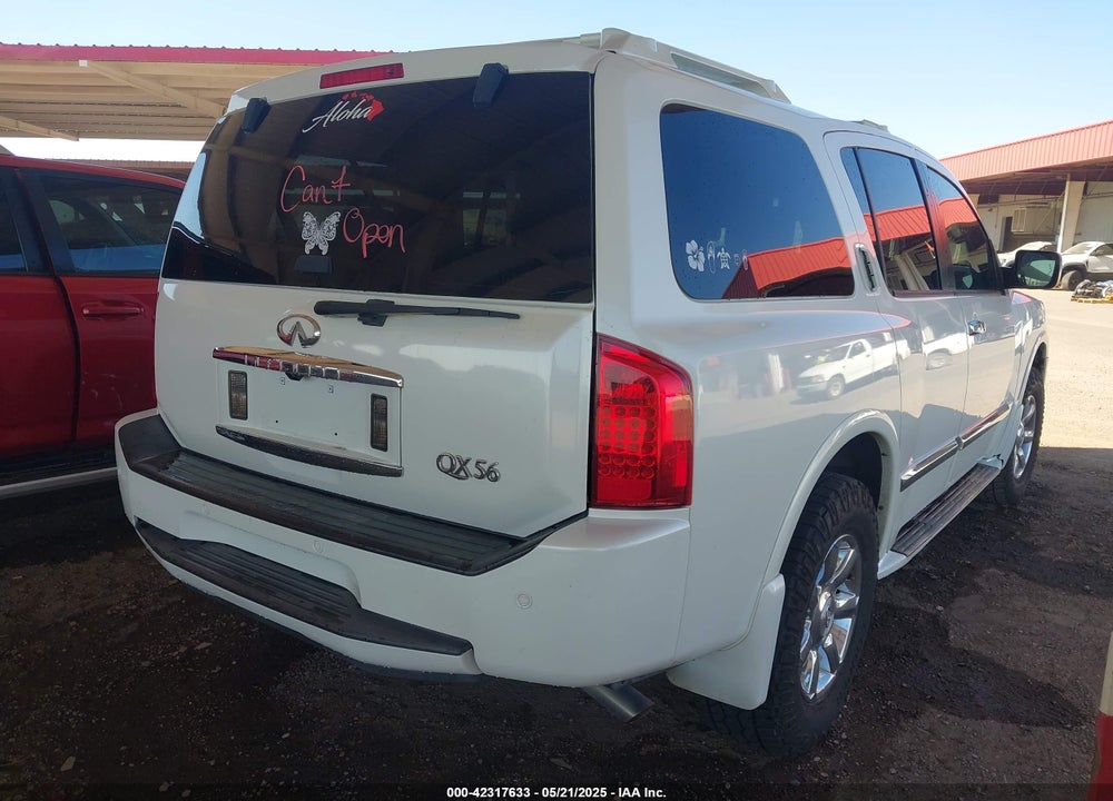 2007 INFINITI QX56 VIN: 5N3AA08A97N800231