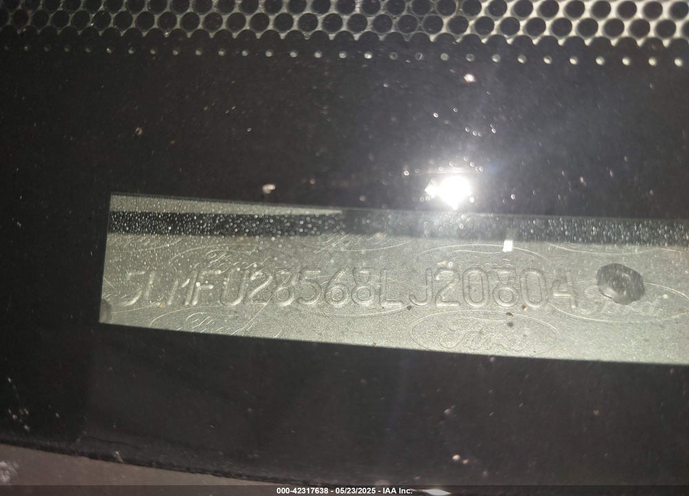 2008 LINCOLN NAVIGATOR VIN: 5LMFU28568LJ20804