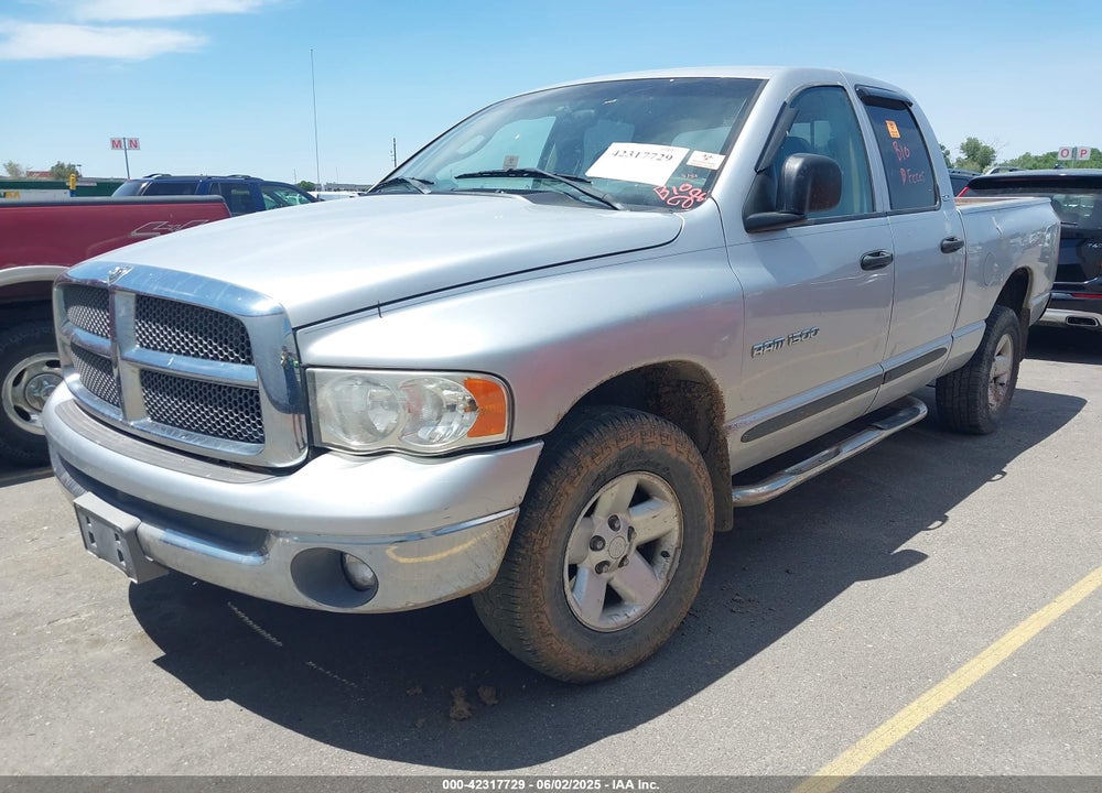 2002 DODGE RAM 1500 ST VIN: 3D7HU18NX2G157441