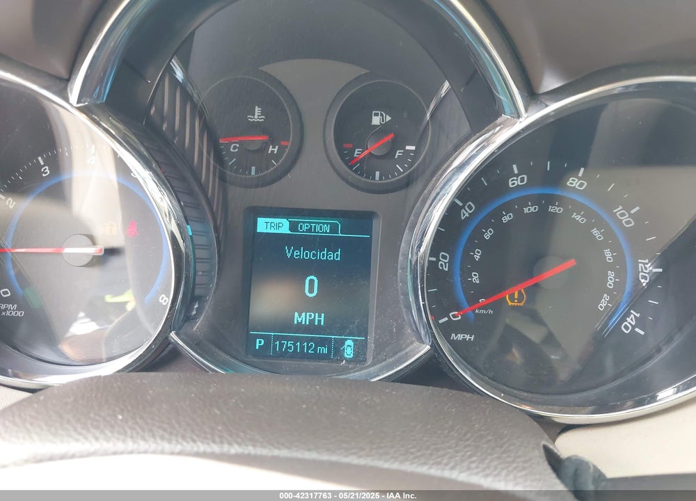 2016 CHEVROLET CRUZE LIMITED VIN: 1G1PG5SB2G7107566