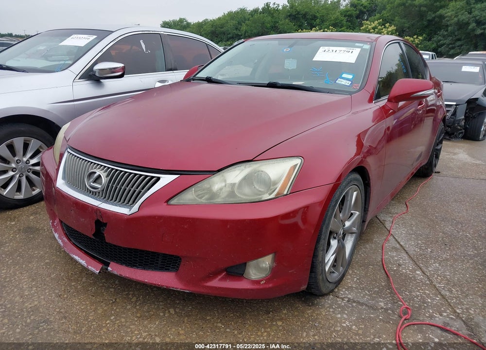 2010 LEXUS IS 250 VIN: JTHBF5C28A5123663