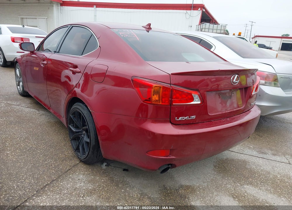 2010 LEXUS IS 250 VIN: JTHBF5C28A5123663