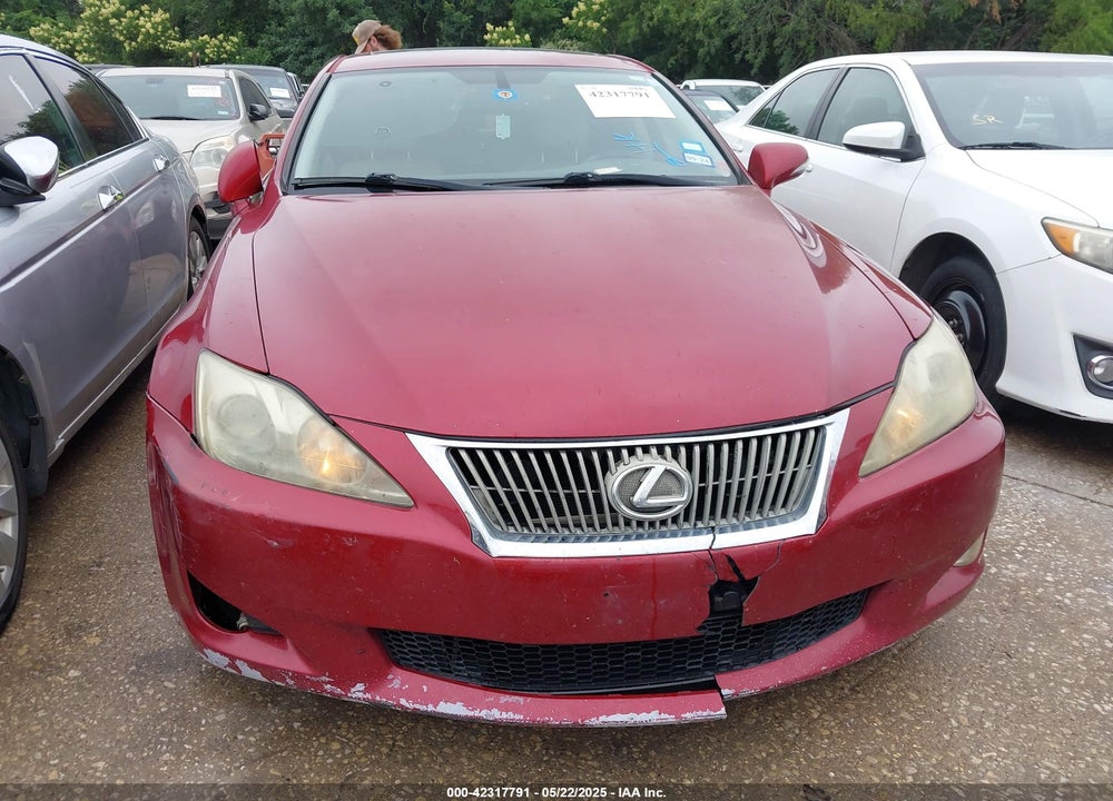 2010 LEXUS IS 250 VIN: JTHBF5C28A5123663