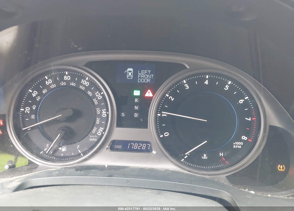 2010 LEXUS IS 250 VIN: JTHBF5C28A5123663