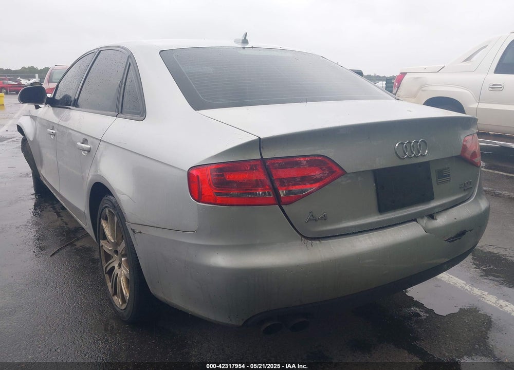 2009 AUDI A4 VIN: WAULF78K49N073458