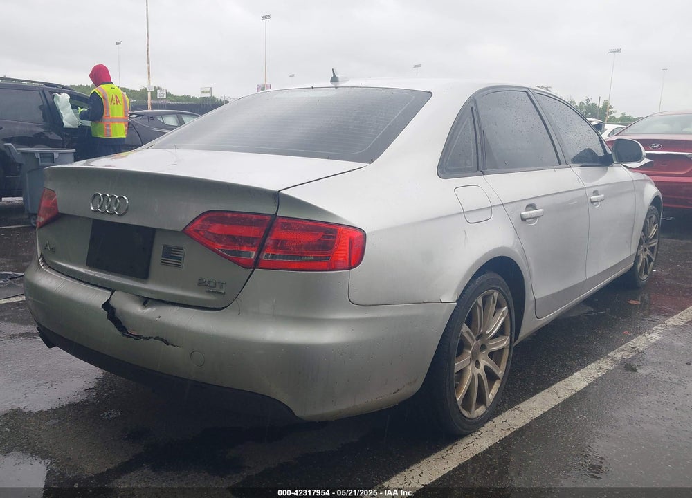 2009 AUDI A4 VIN: WAULF78K49N073458