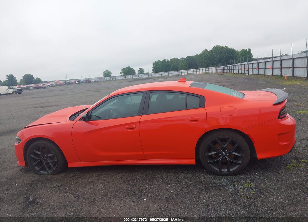 2022 DODGE CHARGER GT RWD VIN: 2C3CDXHGXNH133416
