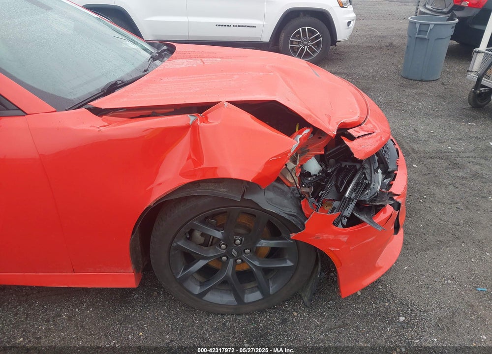 2022 DODGE CHARGER GT RWD VIN: 2C3CDXHGXNH133416