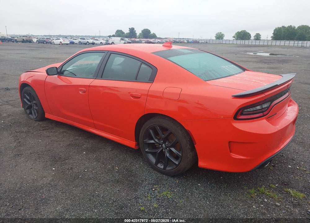 2022 DODGE CHARGER GT RWD VIN: 2C3CDXHGXNH133416