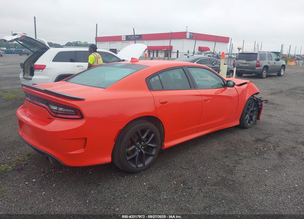 2022 DODGE CHARGER GT RWD VIN: 2C3CDXHGXNH133416