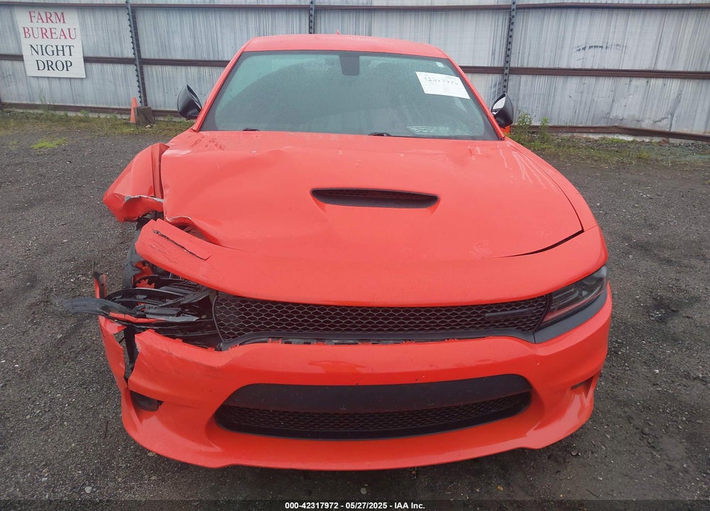2022 DODGE CHARGER GT RWD VIN: 2C3CDXHGXNH133416