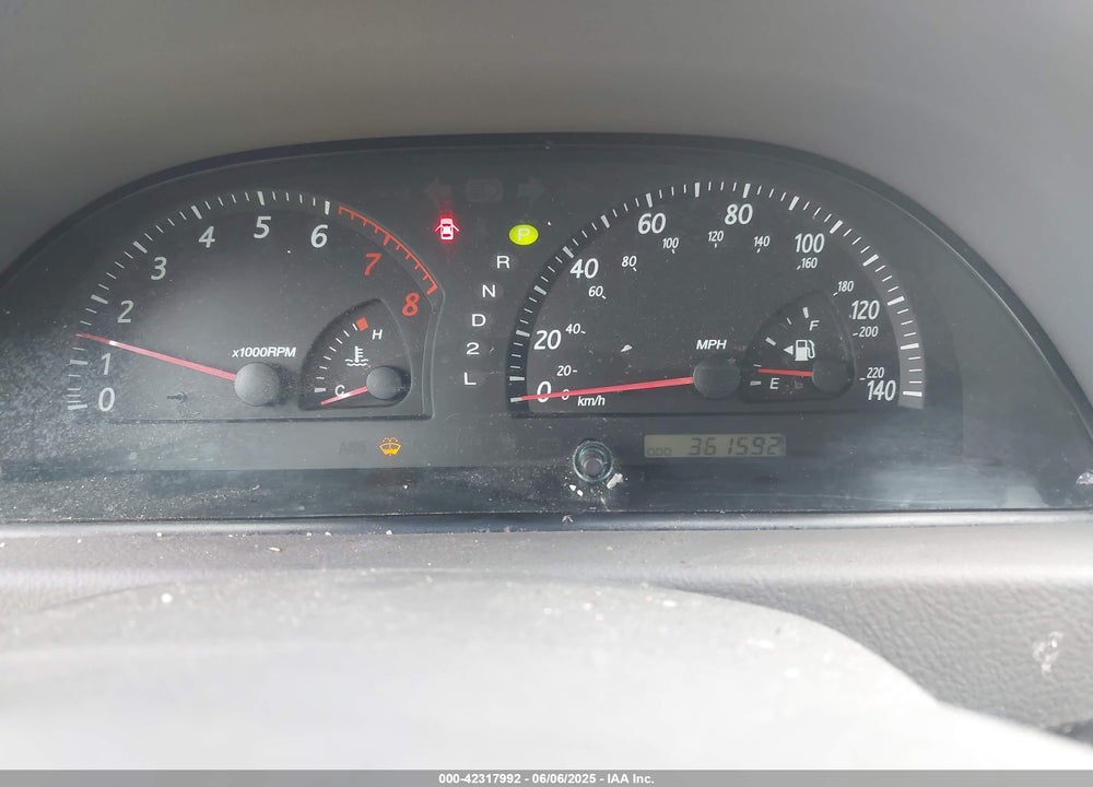 2004 TOYOTA CAMRY LE VIN: 4T1BE32K74U837879