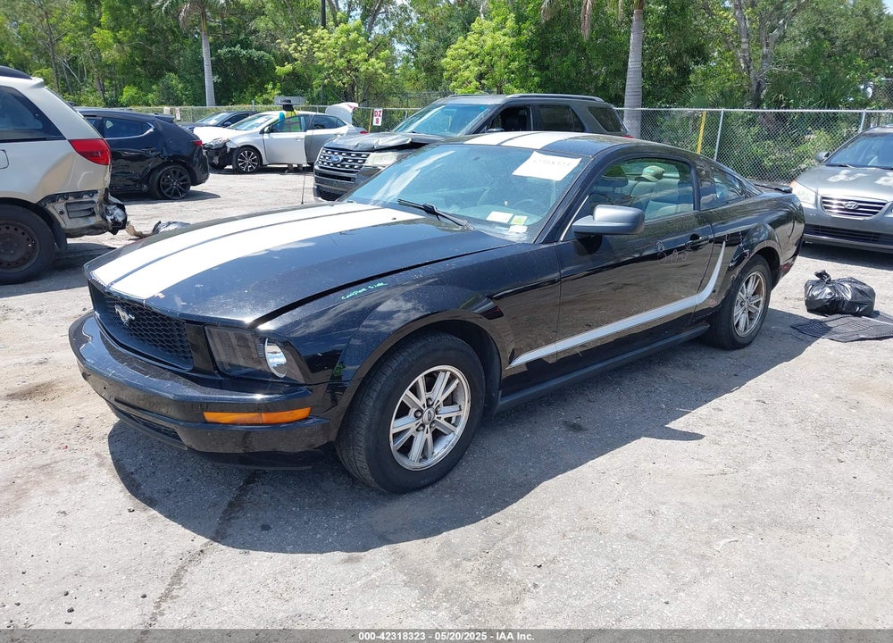 2007 FORD MUSTANG VIN: 1ZVFT80N675242314