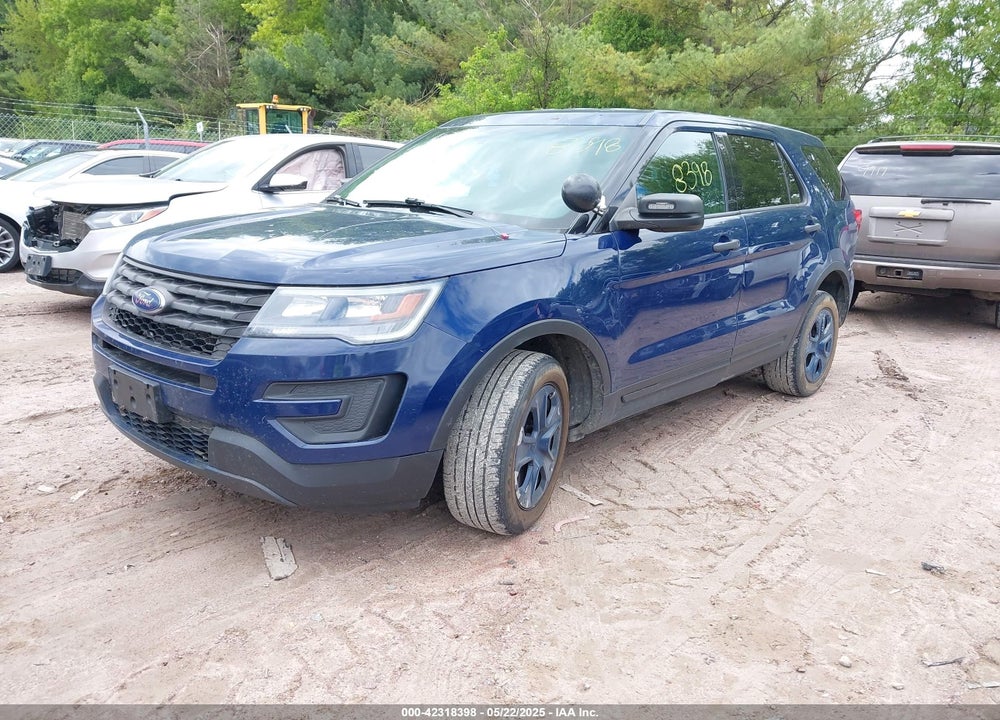 2016 FORD POLICE INTERCEPTOR VIN: 1FM5K8AR2GGA28729