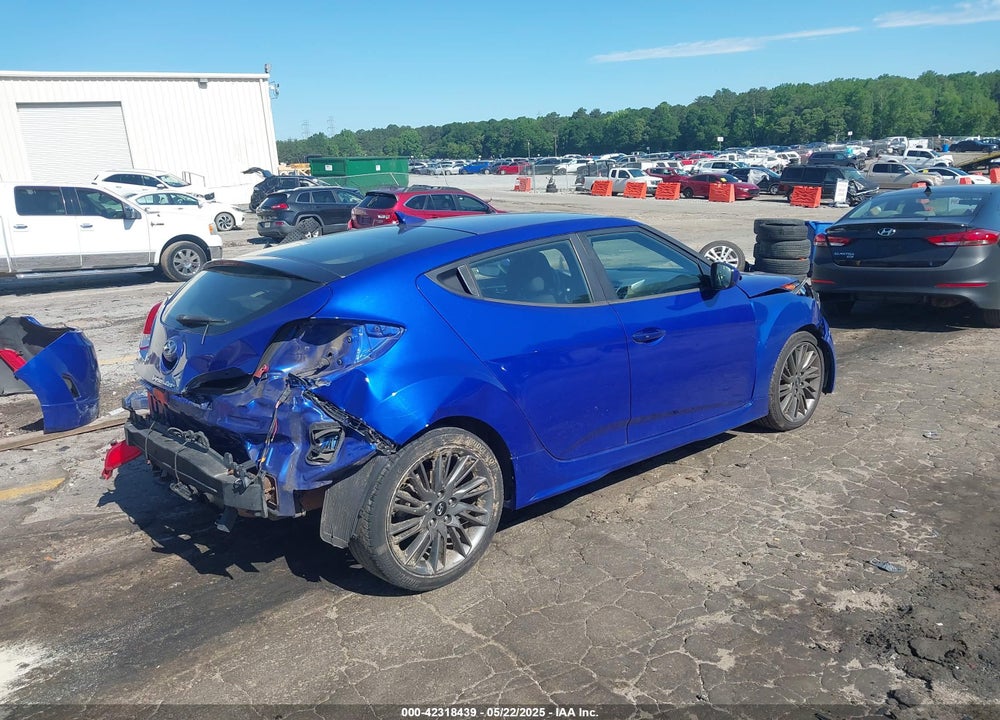 2013 HYUNDAI VELOSTER VIN: KMHTC6ADXDU134632