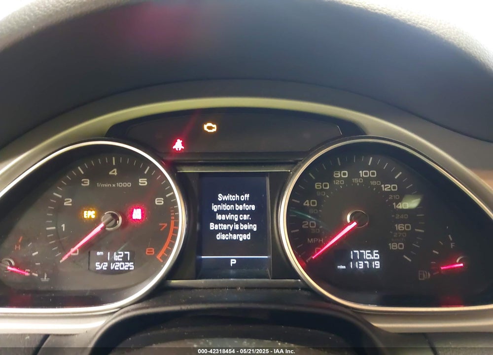 2014 AUDI Q7 VIN: WA1LGAFE7ED003294