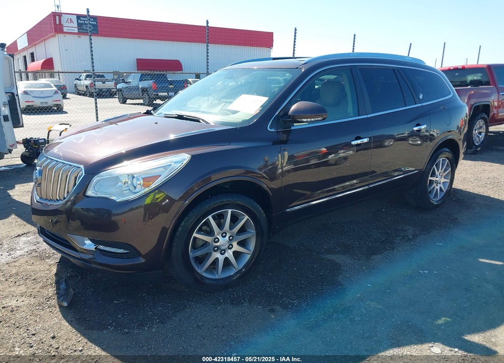2016 BUICK ENCLAVE LEATHER VIN: 5GAKRBKD2GJ304348
