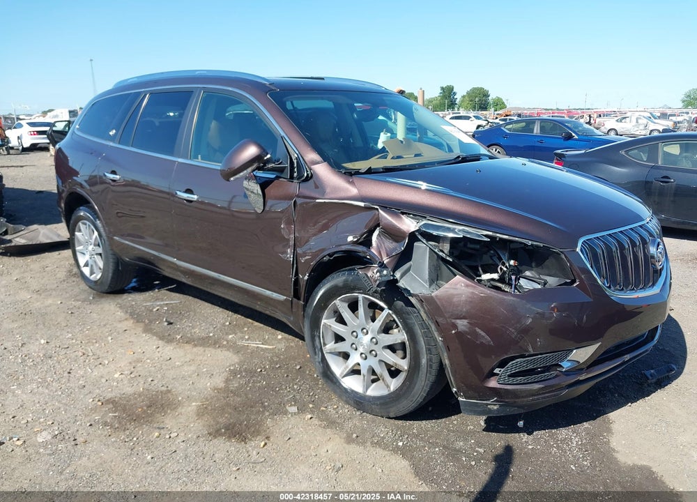 2016 BUICK ENCLAVE LEATHER VIN: 5GAKRBKD2GJ304348