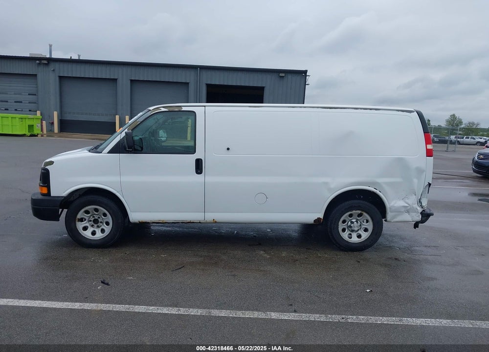 2010 CHEVROLET EXPRESS 1500 WORK VAN VIN: 1GCUGADX3A1107386