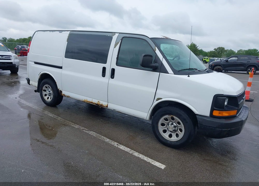 2010 CHEVROLET EXPRESS 1500 WORK VAN VIN: 1GCUGADX3A1107386