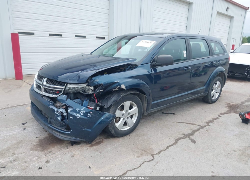 2013 DODGE JOURNEY AMERICAN VALUE PKG VIN: 3C4PDCAB8DT602979