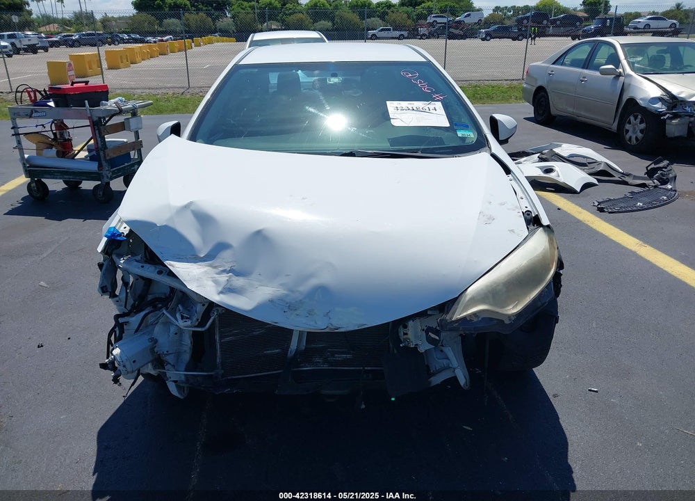 2014 TOYOTA COROLLA VIN: 2T1BURHE6EC128192