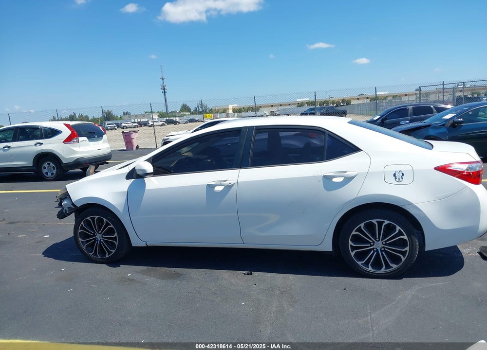 2014 TOYOTA COROLLA VIN: 2T1BURHE6EC128192