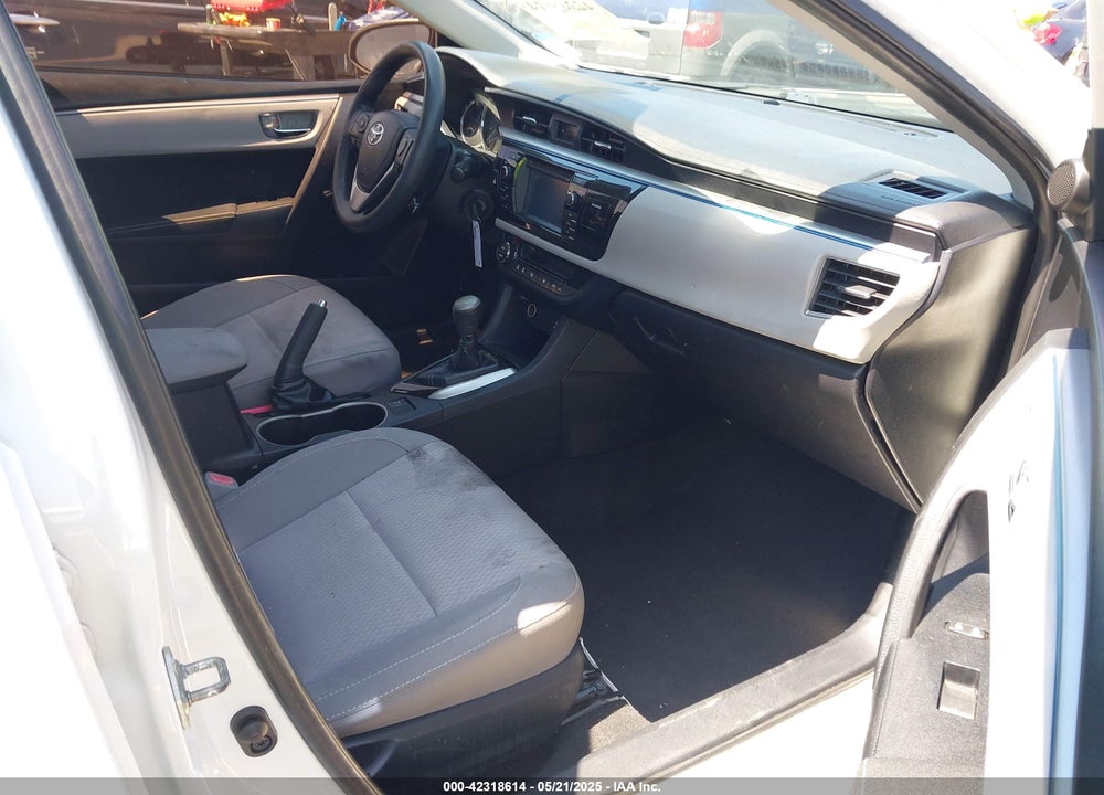 2014 TOYOTA COROLLA VIN: 2T1BURHE6EC128192
