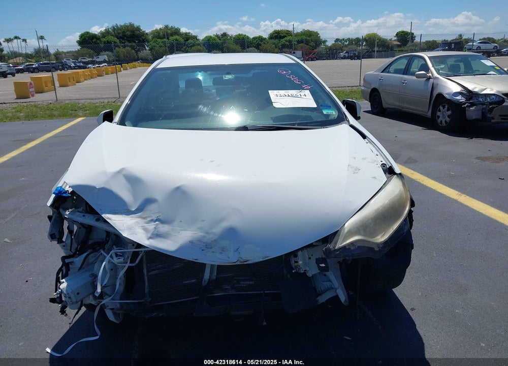 2014 TOYOTA COROLLA VIN: 2T1BURHE6EC128192