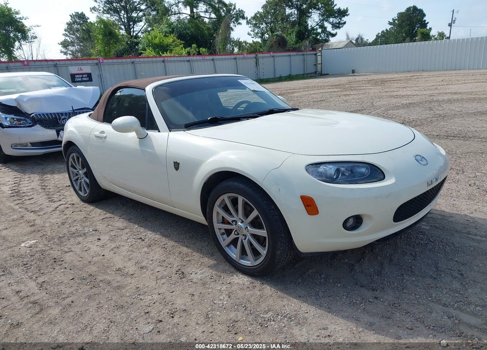 2007 MAZDA MX-5 MIATA VIN: JM1NC25F470127186