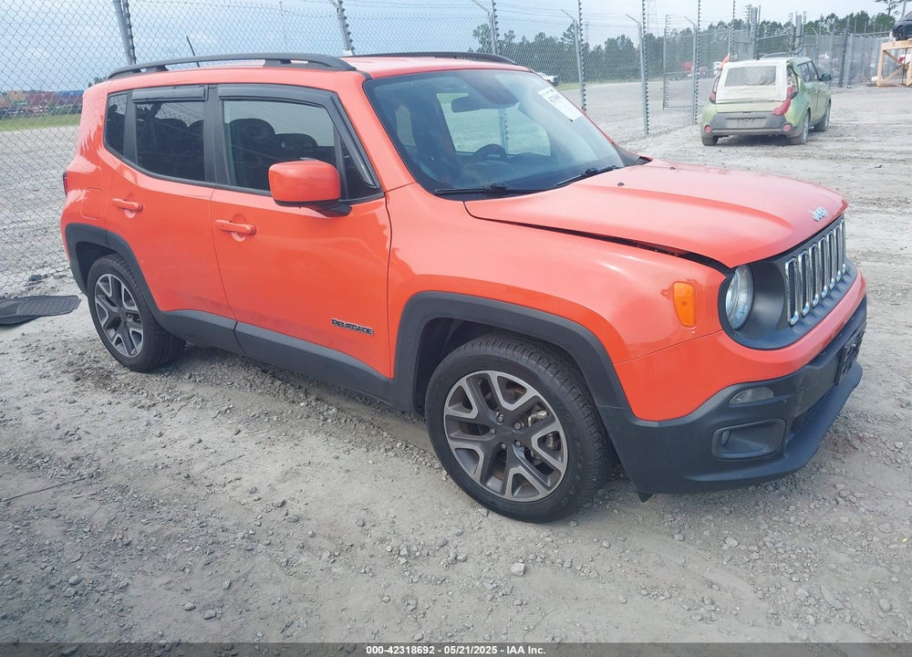 2018 JEEP RENEGADE LATITUDE FWD VIN: ZACCJABBXJPJ67201